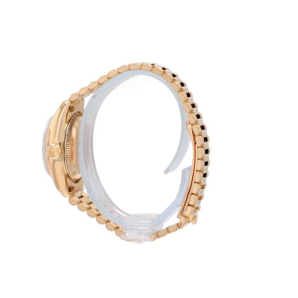 Rolex Datejust 69178 26mm Champagne Index Dial Fluted Bezel President Band - Picture 3 of 10